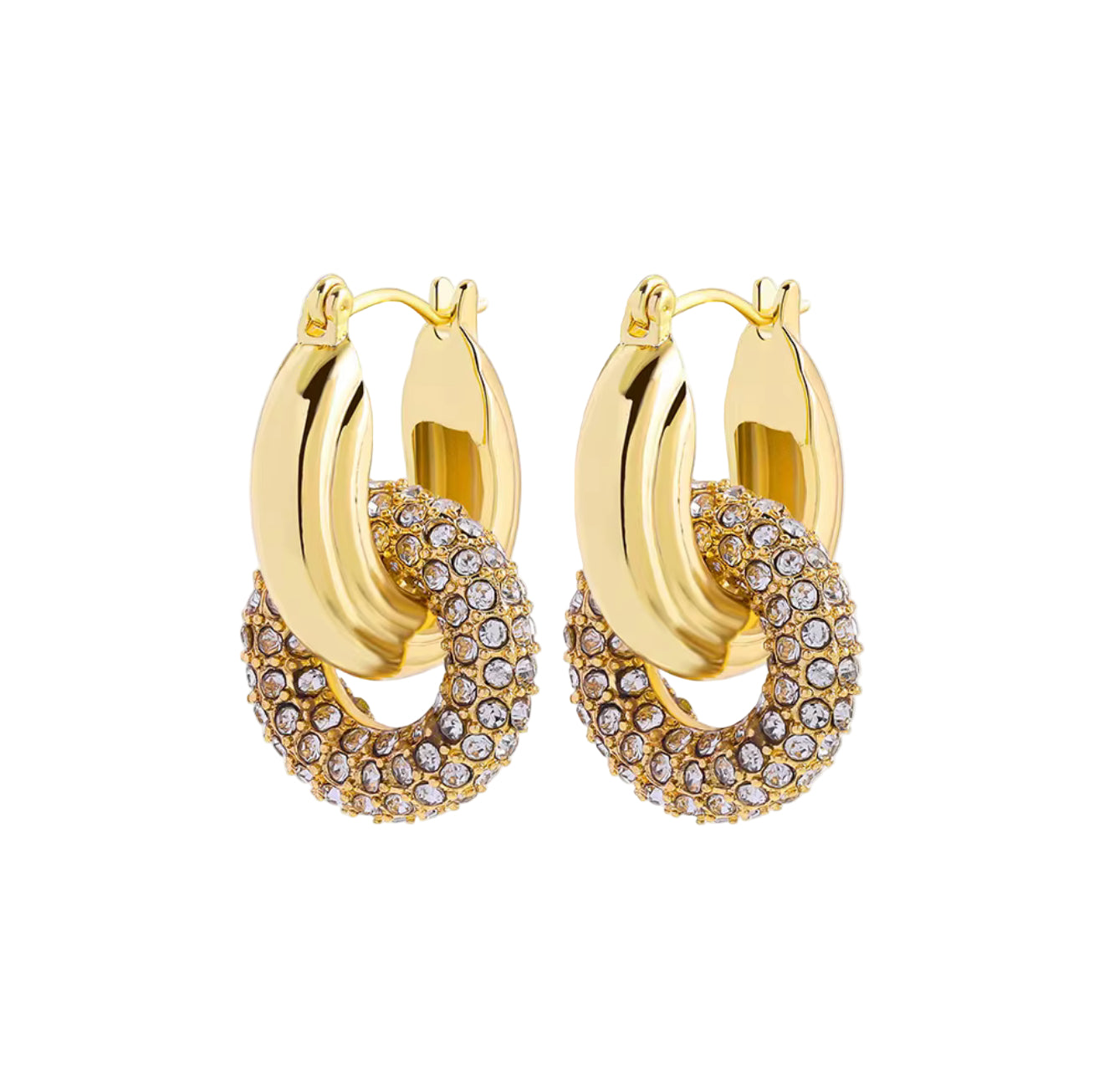 Rhinestone hoops