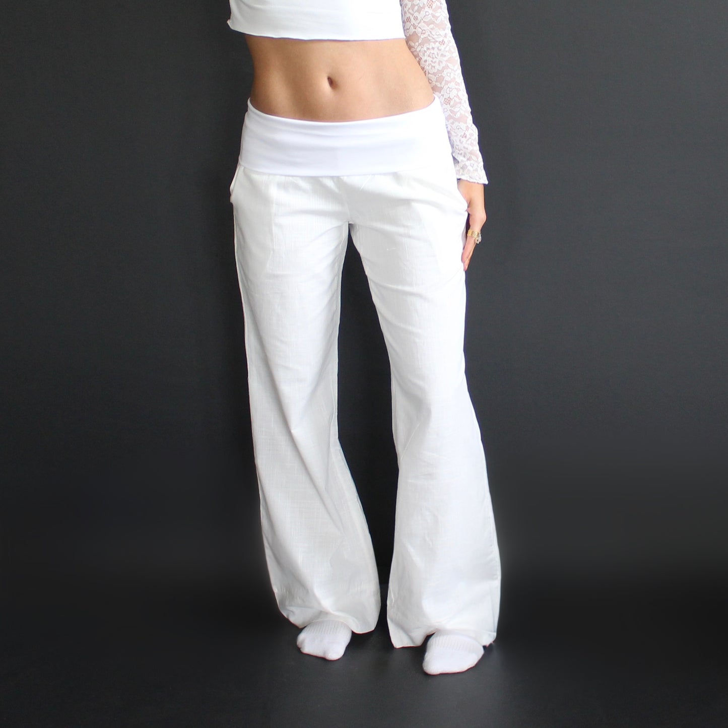Linen x yoga pants