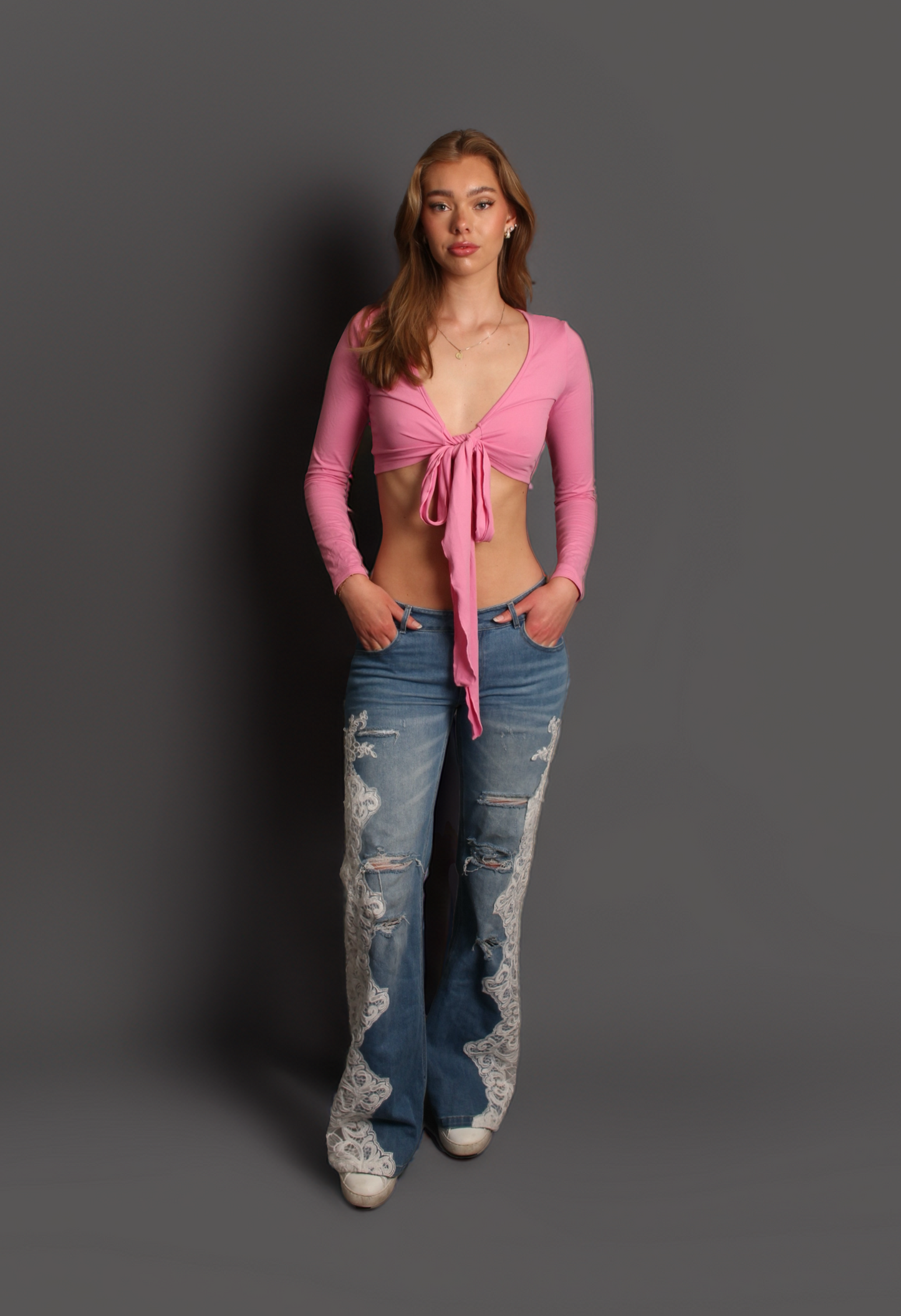 Laceflare jeans